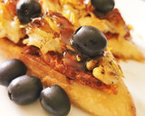 Foto del paso 7 de la receta: Pincho de Bacalao con Tomate seco, Cebolla caramelizada y salsa Teriyaki