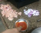 A picture of step 4 of Authentic Chilli Chicken.