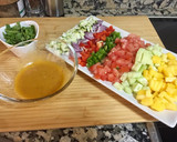 Foto del paso 3 de la receta: Paquetes de calabacín con aliño de mango