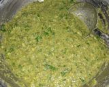 A picture of step 1 of Moong dal chilla.