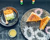 तिरंगा सैंडविच /Tiranga Sandwich रेसिपी चरण 6 फोटो