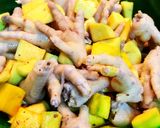 Hình bước làm 3 của món Chân Gà Xoài Lắc