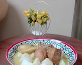 Foto langkah ke 6 dari resep Lontong Opor Ayam.