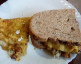 A picture of step 5 of Burrito Omlette Blanket.