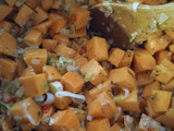 Tarta de puerro y calabaza!!
