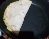 Foto langkah ke 3 dari resep Tortilla Telur Keju.