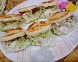 A picture of step 17 of Mini packet shuwarma without oven on tawa.