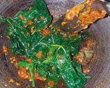 Foto langkah ke 2 dari resep Tahu Dasi (Daun Singkong).