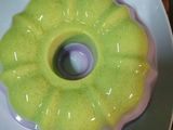 Puding lumut silky taro