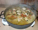 Foto del paso 3 de la receta: Pollo al disco con arroz
