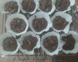 Foto langkah ke 5 dari resep Muffin Double Cokelat.
