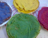 Foto del paso 6 de la receta: Crepes de colores! Cómo hacer Crepes de Colores Dulces!