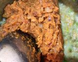 A picture of step 5 of Pav bhaji.