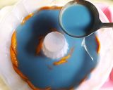 Foto langkah ke 6 dari resep Puding Marie Bunga Telang.