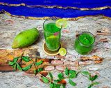 A picture of step 5 of Aam Panna (Aam Pora Shorbot).