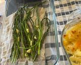 A picture of step 3 of Roasted wild asparagus.