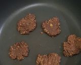 Foto langkah ke 4 dari resep 5.Oat chocolate cookies🍪💕 (Teflon + Takaran sendok + No mixer).