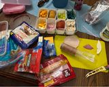 A picture of step 2 of Back to school snackle box.