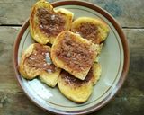 Foto langkah ke 4 dari resep Roti Bakar Milo Susu.