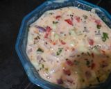 A picture of step 6 of Vegetables tadka raita.