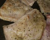 A picture of step 4 of Pork Secreto in Crockpot.