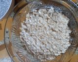 A picture of step 3 of Chia milet oats breakfast bowl.