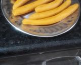 A picture of step 5 of Besan ka gatte.