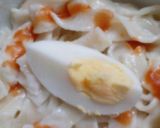 Foto del paso 7 de la receta: Fideos con salsa blanca y huevo