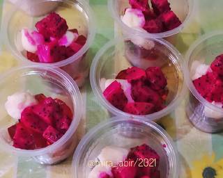 Es Tebak Spesial Dragon Fruit - Step 6