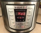 A picture of step 3 of Instant pot sambar rice / sadham.