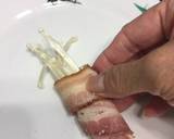 Bacon Wrapped Enoki Mushroom Pita Sandwich recipe step 3 photo