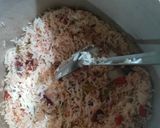 A picture of step 5 of Veg biryani.