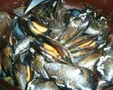 Foto del paso 1 de la receta Mejillones-tigres rellenos