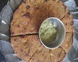 A picture of step 6 of Thalipeeth😋.