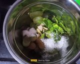 A picture of step 2 of Green Grapes Juice.