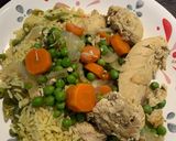 Foto del paso 5 de la receta: Pollo arvejado