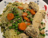Foto del paso 5 de la receta: Pollo arvejado