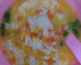 Foto langkah ke 2 dari resep MPASI 9M+ Omelet nasi sayur.