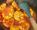 Foto langkah ke 3 dari resep Udang Saus Padang Favorit.
