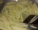A picture of step 1 of Cheese potato fry Chapati roll.