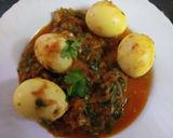 A picture of step 2 of Egg curry.