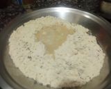 A picture of step 1 of Namkeen Poori.