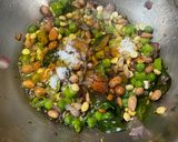 A picture of step 2 of Matar Onion Poha (Healthy morning breakfast).