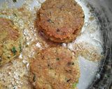 A picture of step 7 of Veg shami kabab.
