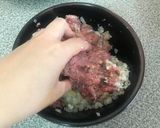 A picture of step 6 of Hambagu ~Japanese-Style Hamburger~.