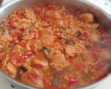 Foto del paso 5 de la receta: Arroz de butifarra y setas