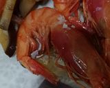 Foto del paso 4 de la receta Gambas de Palamós con vinagreta de verduras templada