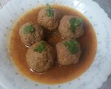 A picture of step 7 of Beef mince koftay.