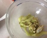 A picture of step 1 of Eggplant Meatballs with Cheese.