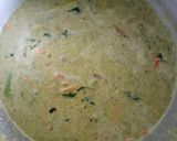 A picture of step 3 of Veg Pulao.
